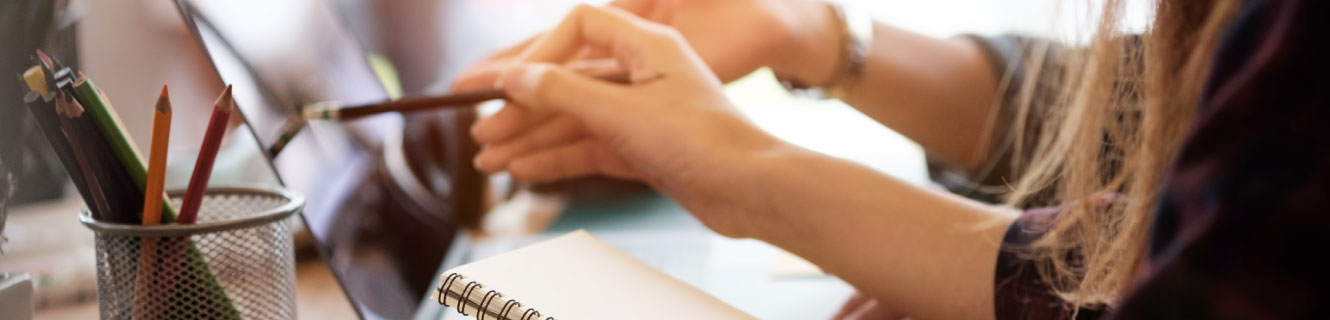 person using computer